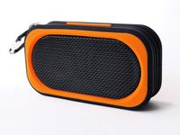 Floatstone: Small Powerful Water Resistant Bluetooth Speaker. Floats on Water, Fills air with Sound Waves.