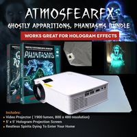 Amosfearfx Windowfx Bundle Includes Atmosfear Fx Halloween Videos Ghostly Apparitions And Phantasms With Hologram Screen