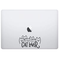 Laptop Notebook Sticker Decal - Cat Lover - Skins Stickers