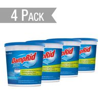 DAMPRID DR Moist ABS 10.5OZ FF 4PK - SIOC Moisture Absorber, 4 Pack, Blue, 10 Ounces
