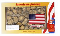 DABC OAK LAND 4OZ Hand-Selected American Wisconsin Farmed Ginseng Root | Pearl 美国威斯康辛州西洋参 花旗参 礼盒装 |Cultivated American Wisconsin Ginseng 068# Box (4OZ=113g/Box)