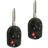 Key fits Ford Edge Escape Expedition Explorer F150 Flex Ranger Windstar Fob Keyless Entry Remote (OUCD6000022), Set of 2 - Guaranteed to Work