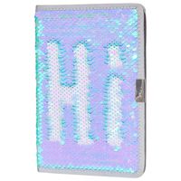 ICOSY Sequin Diary Girls Journal Mermaid Sequin Notebook Sequin Journal Kids Travel Diary Mermaid Journal for Boys and Girls School Notebook