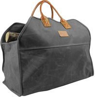 INNO STAGE Waxed Canvas Firewood Log Carrier, Extra Large Storage Tote Bag