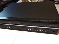 TOSHIBA D-VR600KU DVD Video Recorder & VCR Video Cassette Recorder Combo, DVD/CD/Hi-Fi Stereo VHS Player. HDMI, Dolby Digital Recording, DIVX, 1080p Upconversion