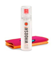 WHOOSH! Screen Cleaner Kit - Best for- Smartphones, iPads, Eyeglasses, Kindle, LED, LCD & TVs - Includes 3.4 Oz Bottle + 2 Premium Cloths