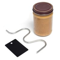 EZPB Natural Nut Butter Stirrer Multi-Size: Fits 16 to 28 oz Jars