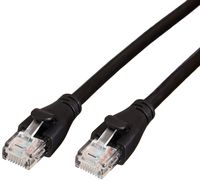AmazonBasics RJ45 Cat-6 Ethernet Patch Internet Cable - 3 Feet (0.9 Meters), 10-Pack (Renewed)