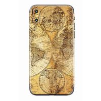3M iPhone Xs Skin Wrap,Tectom iPhone X Stickers Premium Vinyl Cover,Map Texture Decal Protector for Apple XS (for iPhone Xs, Map)
