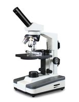 Vision Scientific VME0008-RC-E3-M LED Cordless Microscope, 40x-1000x, w/Light Intensity Control, Mechanical Stage, Coarse and Fine Focus, 110V or Cordless Rechargeable Battery