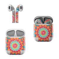 Skin Decals for Apple AirPods - Carnival Paisley - Sticker Wrap Fits 1st and 2nd Generation