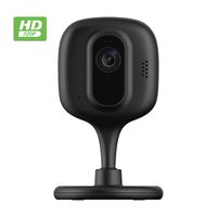 Zencam 720P WiFi Camera, Indoor Wireless Security Camera IP, Two-Way Talk, IR Night Vision for Home, Office, Baby Monitor, Pet Cam with MicroSD & Cloud Storage, Black (E1B)