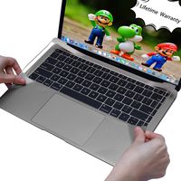 ChasBete Palm Rest Cover Compatible for 2018 MacBook Air 13 Inch Sticker Skin Protective Accessory (Only for A1932, Space-Gray)