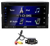 JVC KW-V350BT 6.2" Car DVD/Bluetooth Receiver Monitor w/iDatalink Ready+Camera