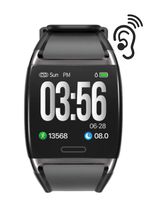 Smart Watch for Cell Phone Call Vibrating Alarm Medication Reminder cochlear implant