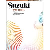 Suzuki Bass School Volume 1 - Piano Accompaniment - Book