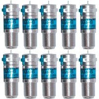Channel Plus 2506-10 In-Line Attenuators 6dB 10 Pack for Coaxial Cable Feeds Consumer Electronics