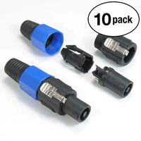 Neutrik (10 Pack) Speak-On Male Connector