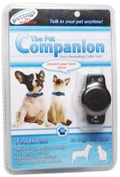 Pet Companion Voice Recording and Playback Device, One Size Fits All, Black