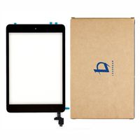 Glass Screen Digitizer Complete Full Assembly for iPad Mini & Mini 2 with IC Chip, Home Button, OEM Adhesive-Black