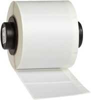 Brady PTL-31-486 TLS 2200 and TLS PC Link 1.5" Width x 1" Height, B-486 Ultra Aggressive Metallized Polyester, Matte Finish Silver BradyBondz Label (250 per Roll)