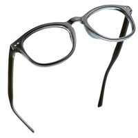 LifeArt Blue Light Blocking Glasses, Anti Eyestrain, Computer Reading Glasses, Gaming Glasses, TV Glasses for Women Men, Anti UV, Anti Glare (Black, 0.75 Magnification)