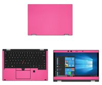 Decalrus - Protective Decal for Lenovo ThinkPad Yoga L390 (13.3" Screen) Laptop Rose Carbon Fiber Skin case Cover wrap CFlenovoTnkpdYg_L390Rose