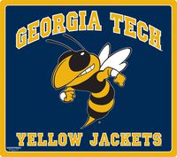 WOW!PAD 78WC012 Georgia Tech Collegiate Logo Mouse Pad