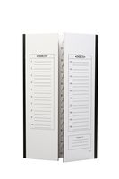 Heathrow Scientific HD9902 Cardboard Slide Tray, 20 Place, 208mm Length x 341mm Width x 9mm Height (Pack of 72)