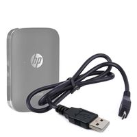 DURAGADGET Micro USB 2.0 Data Transfer/Sync & Charge Cable - Compatible with HP Sprocket Printer & HP Sprocket 2-in-1 Portable Photo Printer & Instant Camera