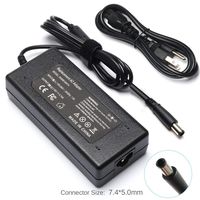 New 90W 8440p 8460p 2540p AC Adapter/Power Supply&Cord Charger Adapter for HP Elitebook 2560p 6930p 8560p 8540w 8470p 2570p 8540p 8570p 2760p 2170p 8530w[19V 4.74A]