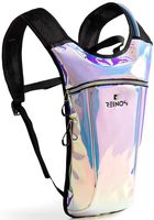 Hydration Backpack - Light Water Pack - 2L Water Bladder Included for Running, Hiking, Biking, Festivals, Raves