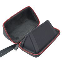 HESPLUS Hard Case Compatible for OontZ Angle 3 Wireless Bluetooth Speaker Portable Travel Carry Case with Mesh Pocket- Black