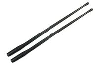 AntennaMastsRus - 13 Inch Flexible Rubber Antenna is Compatible with Harley Davidson Touring Electra Glide Ultra Classic FLHTCU (1989-2019) - 2 Pack