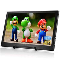 Eyoyo 13.3 inch Portable Monitor HDMI Input Gaming Monitor 1080P HDR IPS Display Compatible with PS3 PS4 Xbox One Xbox 360 Raspberry Pi Wii U Laptop PC DVR w/Dual Speaker