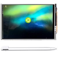 kuman 3.5 Inch Touch Screen TFT LCD Display SPI with Touch Pen for Raspberry Pi 3B+/ Pi 2B, Pi Zero W, Pi A/B