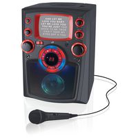 iLive Bluetooth Karaoke Party Machine with CD+G Player, 5 Inch Monitor and Microphone (iJMB485B)