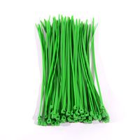 100 Pcs 8 Inch Heavy Duty Cable Ties Garden Fencing Ties Self Locking Zip Ties (Green)