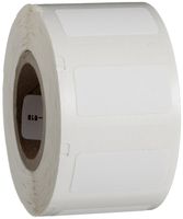 Brady CL-311-619 I.D. PRO Plus LS2000 And BradyMarker 1/2" Height, 1" Width, B-619 Permanent Polyester White Color XC Plus Printer Label (500 Per Roll)