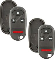 Discount Keyless Replacement Shell Case and Button Pad Compatible with KOBUTAH2T (2 Pack)