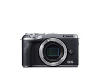 Canon EOS M6 Mark II Mirrorless Camera, Body (Silver)