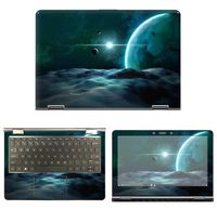 decalrus - Protective Decal Space Skin Sticker for HP Pavilion x360 11M-AD013DX (11.6" Screen) case Cover wrap HPpavilionX360_11M-152