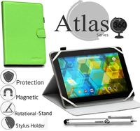 Navitech Green 360 Rotational Case Cover Compatible with The 7 Inch IPS Tablet PC, Quad Core