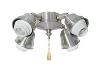 Emerson Ceiling Fans CFFC4BS 4-Light Adjustable Arm Fitter, 11-Inch Wide, 3-Inch High