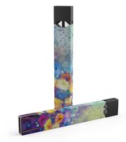 Summer Skin-kit for The Pax JUUL (JuulLabs) Vaping Device (Skin Only) - Abstract Flower Meadow v2