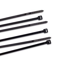 400-808BK Steren 8IN Cable Ties 100 Pcs Black