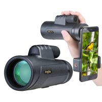 Powerful Prism Monocular,12X50 Monocular Scope,Hunting Gear Telescope,Nitrogen Filled IP7X Waterproof Fog-Proof BAK4 Prism for Bird Watching Wildlife Observation Duck Hunting