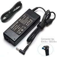90W AC Adapter Charger Replacement for HP Pavilion 17-e127sf Pavilion 15 Notebook pc 15-e029TX 15-e026tx 14-e035tx 14-e022tx 14-e021tx m4-1010tx Envy Touchsmart Sleekbook 15 17 M6 M7 Power Supply Cord