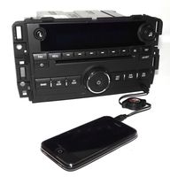 1 Factory Radio AM FM CD Player w Aux Input Unlocked Compatible With 2009-12 Chevrolet GMC Truck 20935116