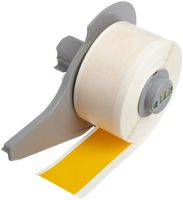 Brady M71C-1000-581-YL 50' Length x 0.5" Width Yellow Color B-581 Repositionable Vinyl Tape For BMP71 Label Printer